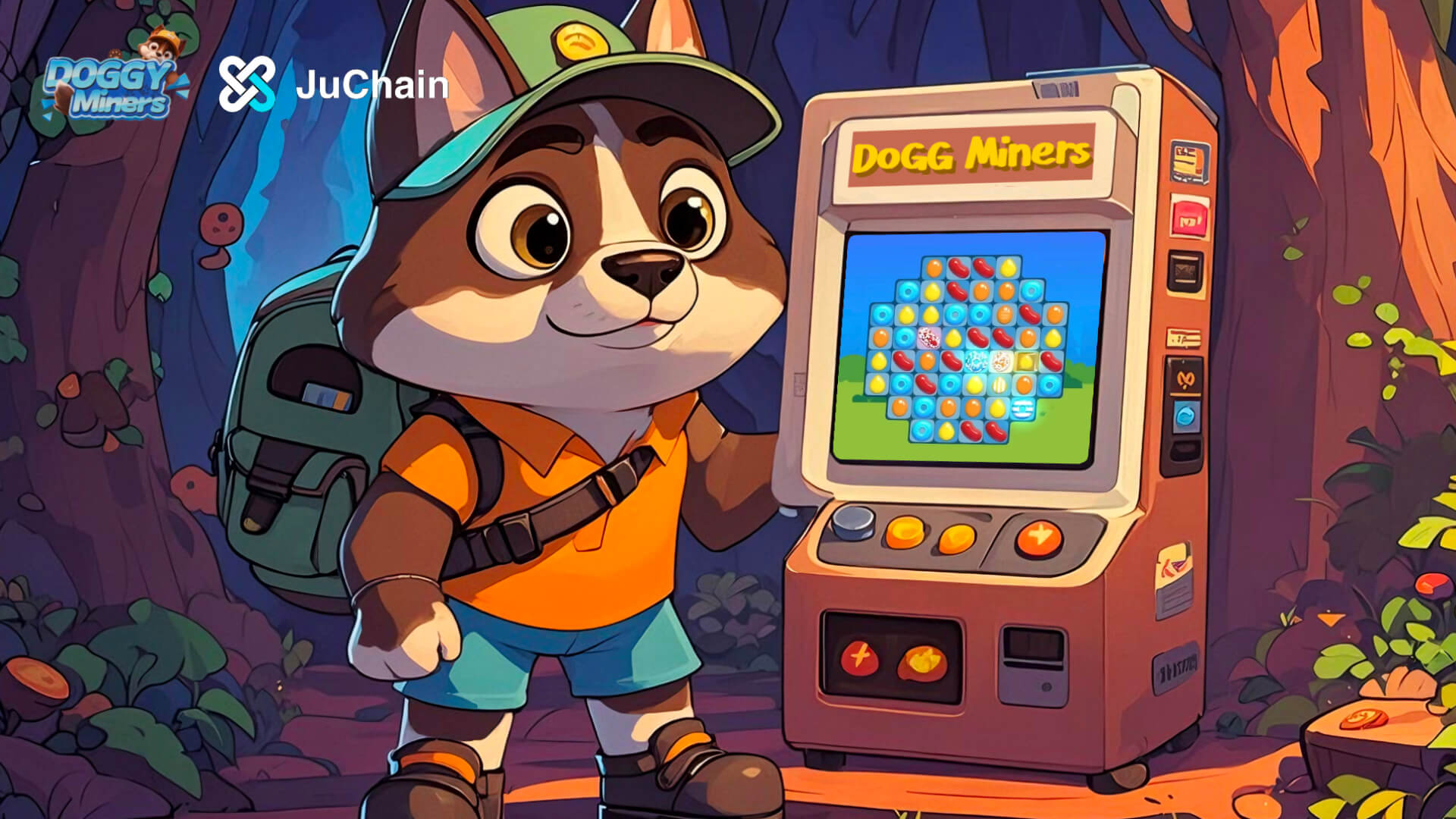 Dog Miner integrates match-3 gameplay with a free trading system. You can profit by selling in-game dropped props or gain returns through blind box investments.